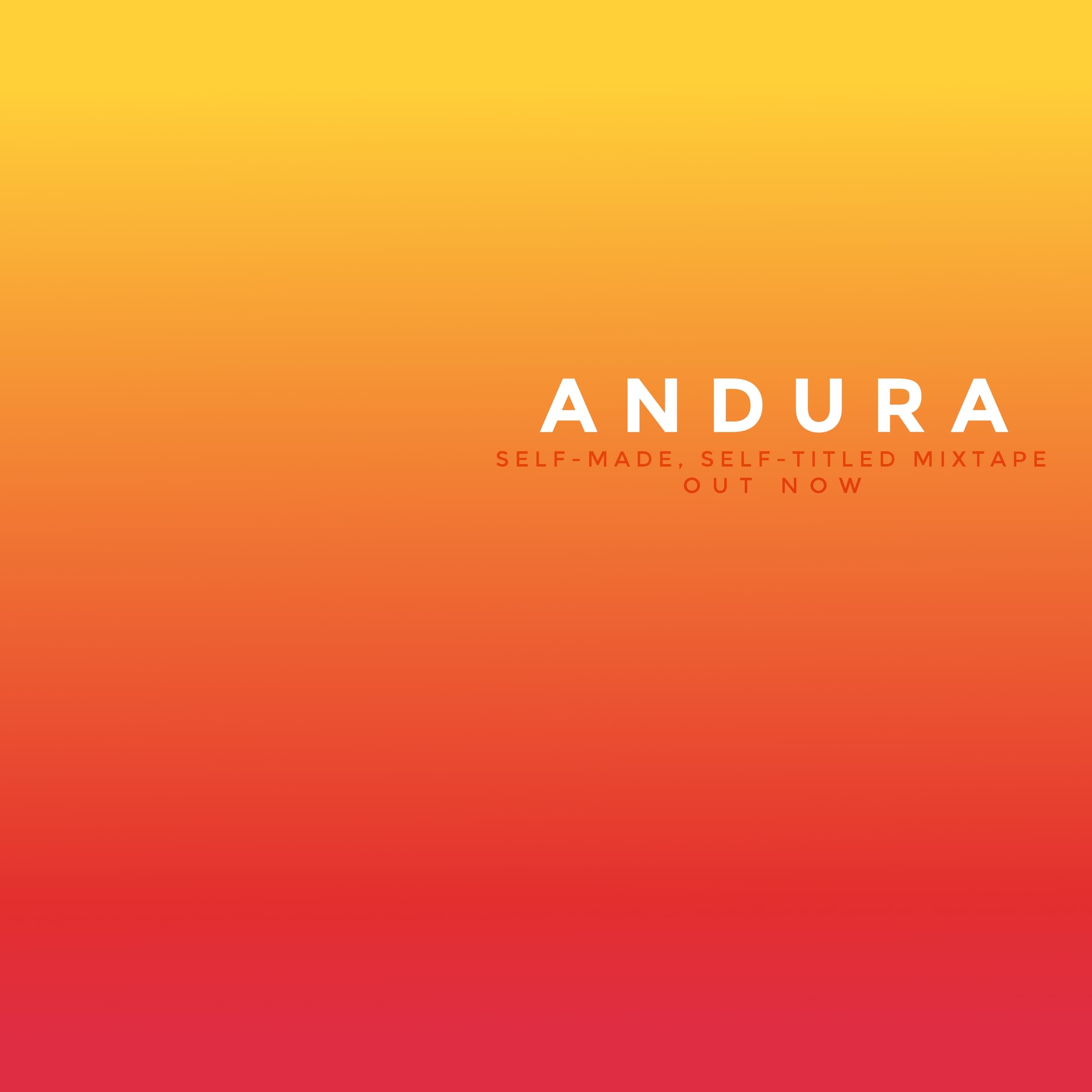 ANDURA OUT NOW promo